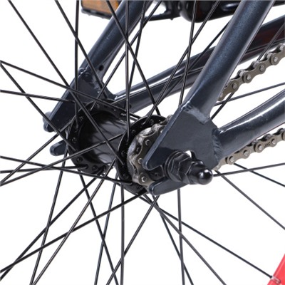 Велосипед BMX 20" Рама 20.5" WOOHOO STAGE THREE чёрный