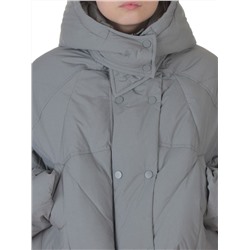 H24-033 GRAY Куртка пуховая зимняя женская (пух)