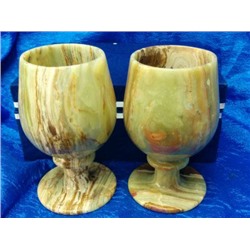 Набор из 2-х бокалов оникс 5.5 (коробка бархат 20*24*8 см)