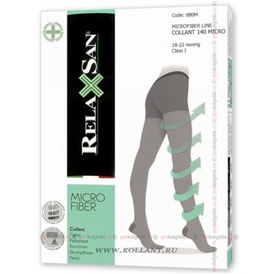 Art. 880m Collant 140 MicroRelaxsan