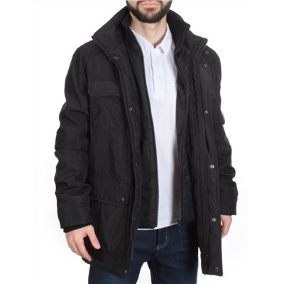 A-1 BLACK Куртка мужская демисезонная (100 гр. синтепон)