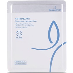 BEAUUGREEN Маска для лица гидрогелевая ГЛУТАТИОН Glutathione Hydrogel Mask 30 г