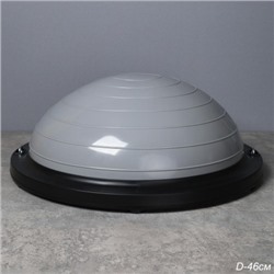 Полусфера балансировочная BOSU 46см Woohooo Drops эспандер, насос/ серый / B46Dr-G/ уп5