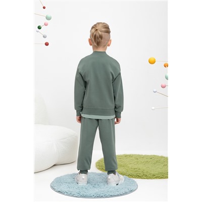 Брюки зеленый мох к462 Crockid