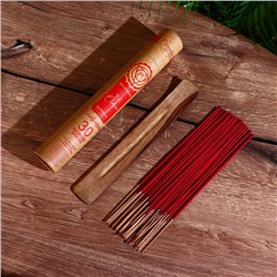 Благовония «Organic. Чакры», аромапалочки, Муладхара, набор 30 шт, с подставкой