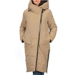 9082 BEIGE Куртка зимняя женская (200 гр. холлофайбера)