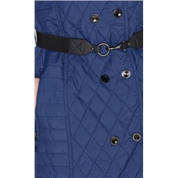 Куртка F012-1210 blue женская стеганая демисезонная