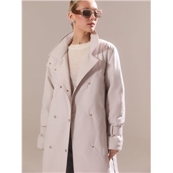 Плащ женский светло-бежевый