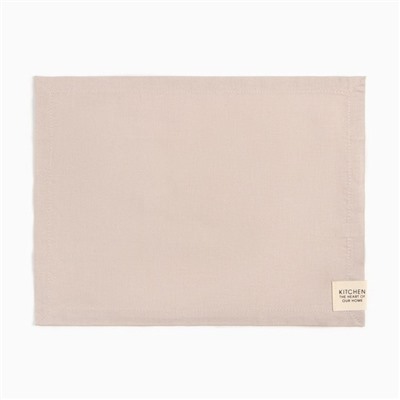 Набор салфеток «Этель» Calm, 30×40 см - 2 шт., 100% хлопок, рогожка 186 г/м²