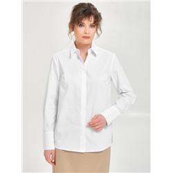 Блузка белая с длинным рукавом