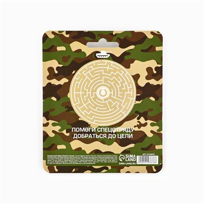 Подарочный набор, блокнот, 48 листов, мини ручка «С 23 февраля»