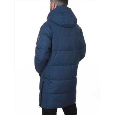 6591 BLUE Куртка мужская зимняя (200 гр. холлофайбер)