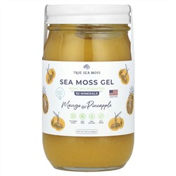 True Sea Moss, Гель с морским мохом, манго и ананас, 453 г (16 жидк. унц.)