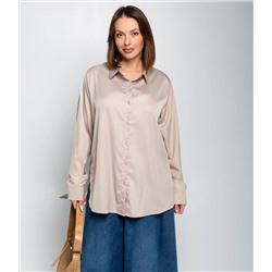 Рубашка #ОКТ085005, бежевый