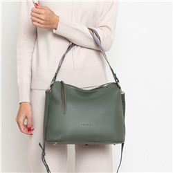 Женская кожаная сумка Richet 3165LN 342351 Зеленый