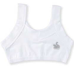 4290-01 Топ для девочек белый (BAYKAR)