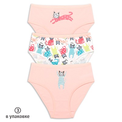 GULB3276(3) трусы для девочек (3 шт в кор.)