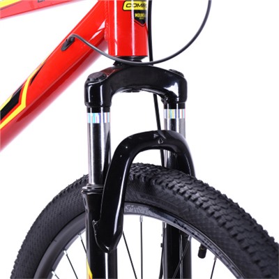 Велосипед 26" рама 15" 1х10sp COMIRON BRAVE 2.0 огненный феррари