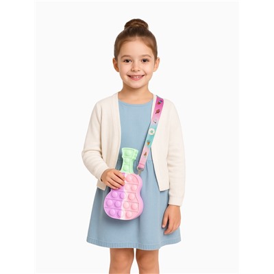 Сумка детская для девочки на молнии «Выбражулька», pop it, цвет разноцветный