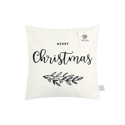 Наволочка декоративная новогодняя «Этель. Christmas», 40×40 см, велюр