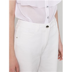 Джинсы молочного цвета на каждый день