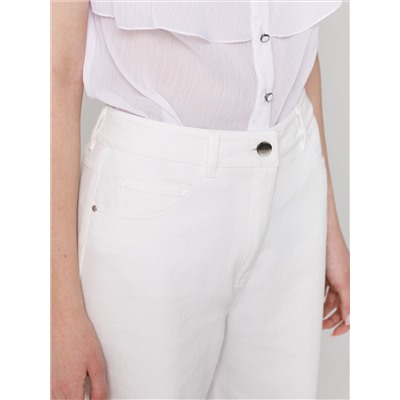 Джинсы молочного цвета на каждый день