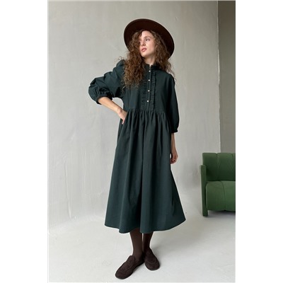 Платье  SEPTEMBER104/02/Темно-зеленый