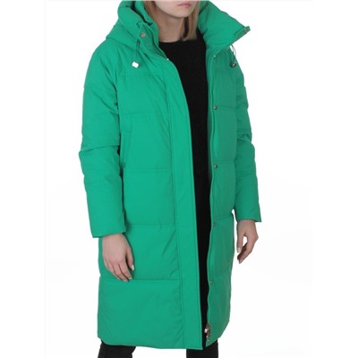 H24-620 GREEN Куртка зимняя женская (200 гр. холлофайбер)