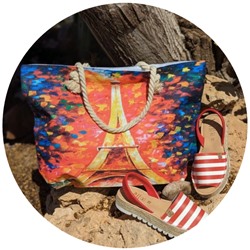 AB. ZAPATOS • 408 • ROJO - BLANCO+ARTE (300) 005 АКЦИЯ