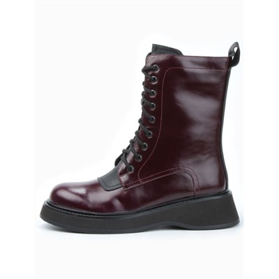 01-C1115-2 VINOUS Ботинки демисезонные женские (натуральная кожа, байка)