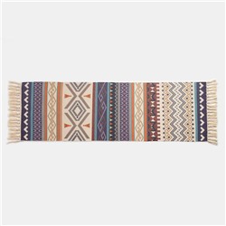 Ковёр «Этель. Грани», 60×180 см, хлопок