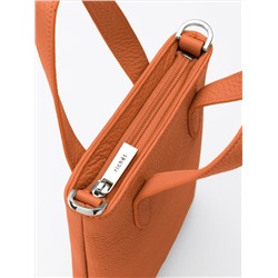 Женская кожаная сумка Richet 3261LN 832 Оранжевый