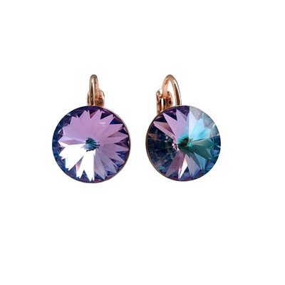 Серьги с кристаллами Swarovski