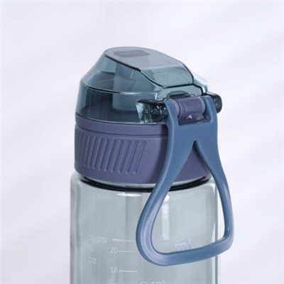 Бутылка для воды спортивная Woohooo Puerto Plata 650 ml/ уп80