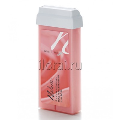 Тёплый воск Natura "Роза" в картридже White Line
