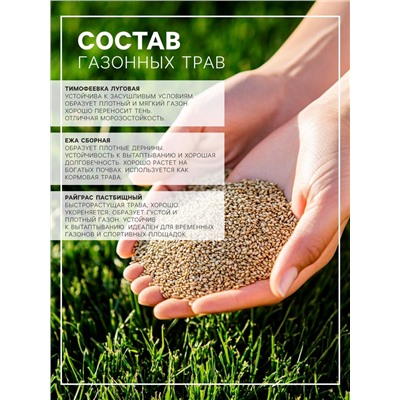 Газонная травосмесь «Городская», 20 кг