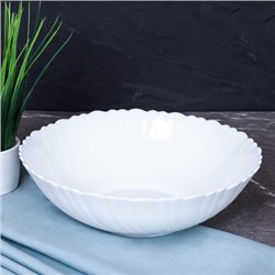 Столовый набор 14 предметов Классика с вазой для фруктов / 13/7578 (WHITE) /уп 2/