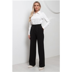 Брюки чёрные с карманами Петра №2 резинка