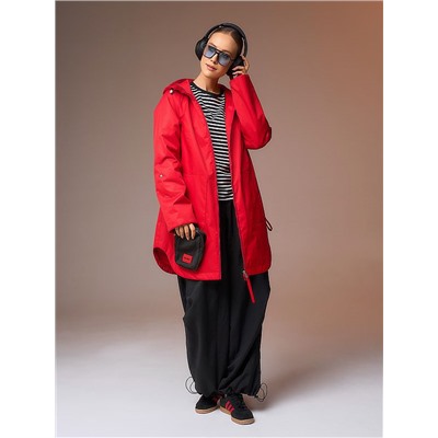 Плащ женский красный