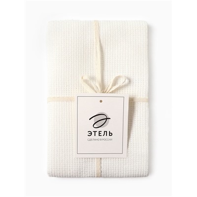 Полотенце кухонное «Этель» Cloudy, 40×70 см, лён 100%, 180 г/м²
