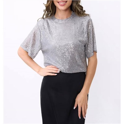 Футболка с пайетками