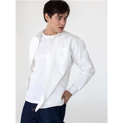 06601 Рубашка мужская белый