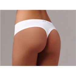 Трусы 3884 стринг гладкие с кружевом (хлопок и модал) Lovely Girl