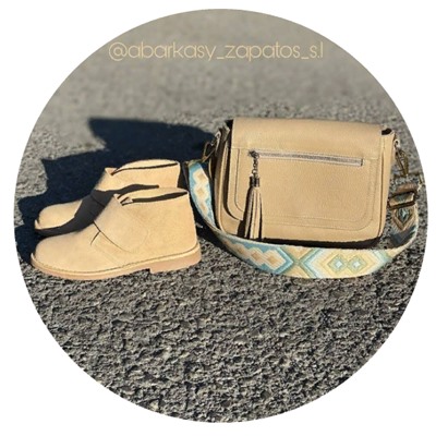 Ab.Zapatos 3316 New R • Camel+Pelle Ab.Zapatos VIGA (1170) Taupe