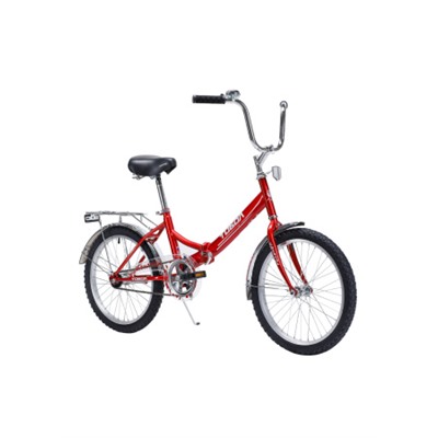 Велосипед 20" рама 14" 1sp KRYPTON ТОБОЛ складной красный