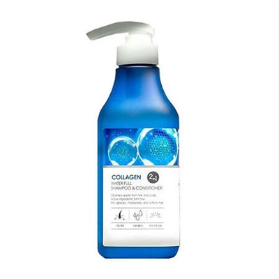 Шампунь-кондиционер увлажняющий с коллагеном FarmStay Collagen Water Full Shampoo & ConditionerКорейская косметика по оптовым ценам. Популярные бренды Корейской косметалогии в интернет магазине ooptom.ru.