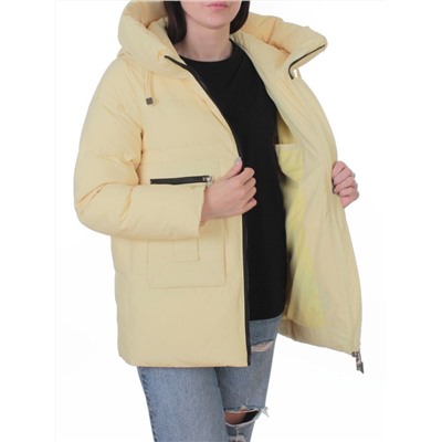 M-M07 YELLOW Куртка зимняя женская (150 гр. холлофайбер)