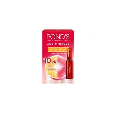 Антивозрастная ампульная сыворотка с витамином С от Pond's Age Miracle HYA Vit C Ampoule Serum Set 1.2 гр x 7штук