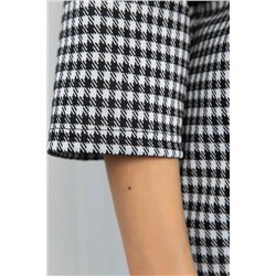 Джемпер Эдельвейс (черно-белый) Б12830-18М