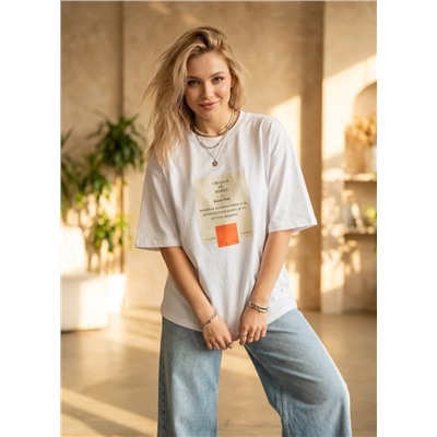 Футболка OVER SIZE хлопок